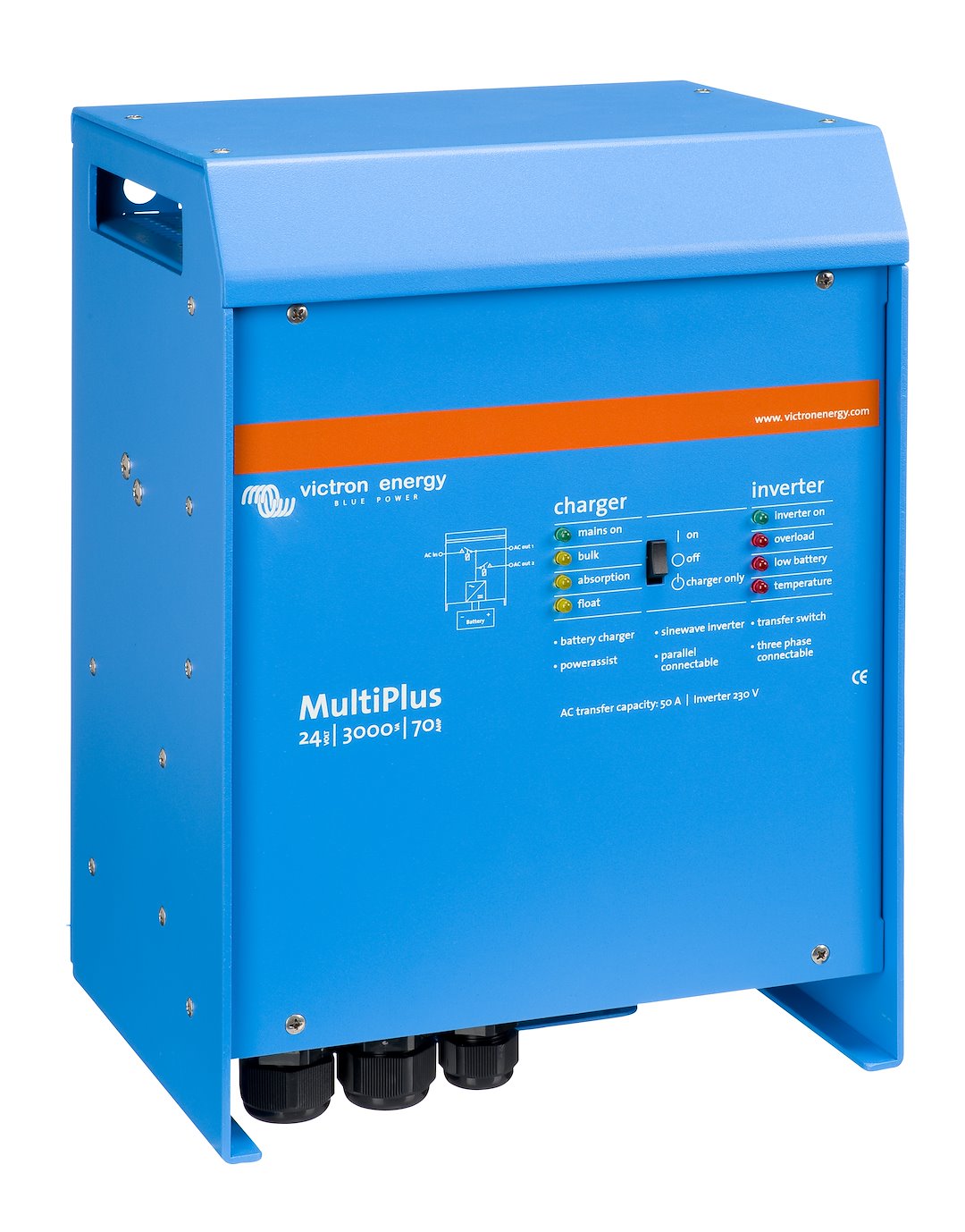 Victron Energy Pmp243021102 Power Inverter/ Battery Charger||pmp243021102_1.Jpg||86||vicpmp2430211||850023