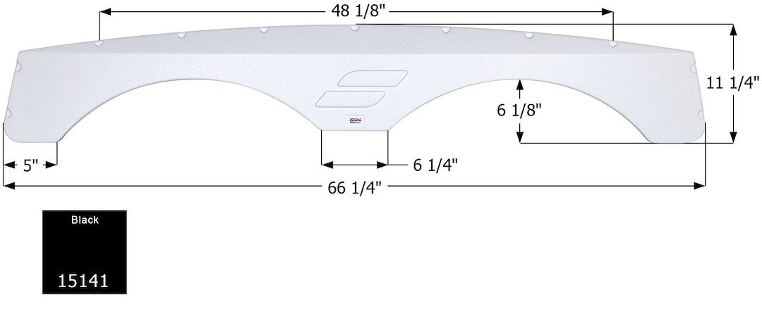 Icon 15141 Fender Skirt||icn15141.Jpg||85||i6s15141||1692667