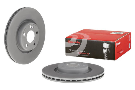 Product of Brembo 09D53113C02 Vented 1 Piece Brake Rotor 