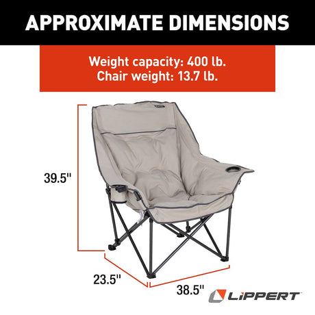 Lippert Components 2021128653 Camping Chair||2021128653_1.Jpg||86||m6v2021128653||1380118