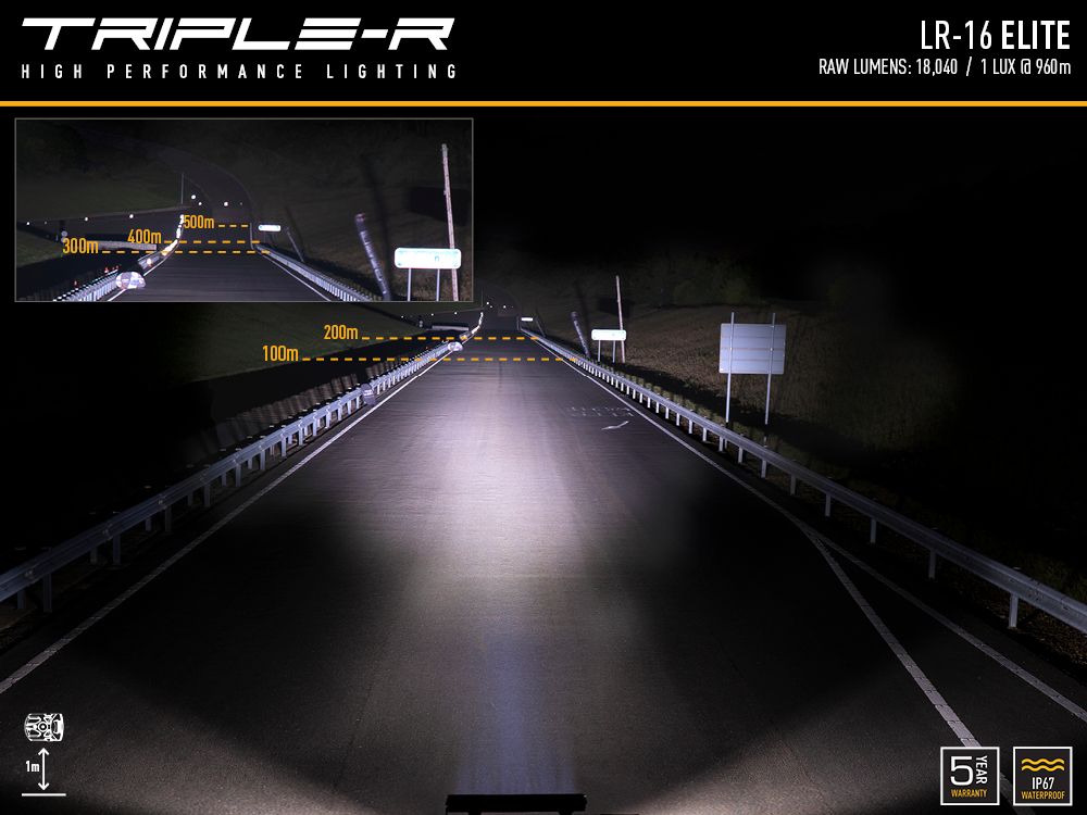 Product of Triple-R Light LR16-EL-B Light Bar 