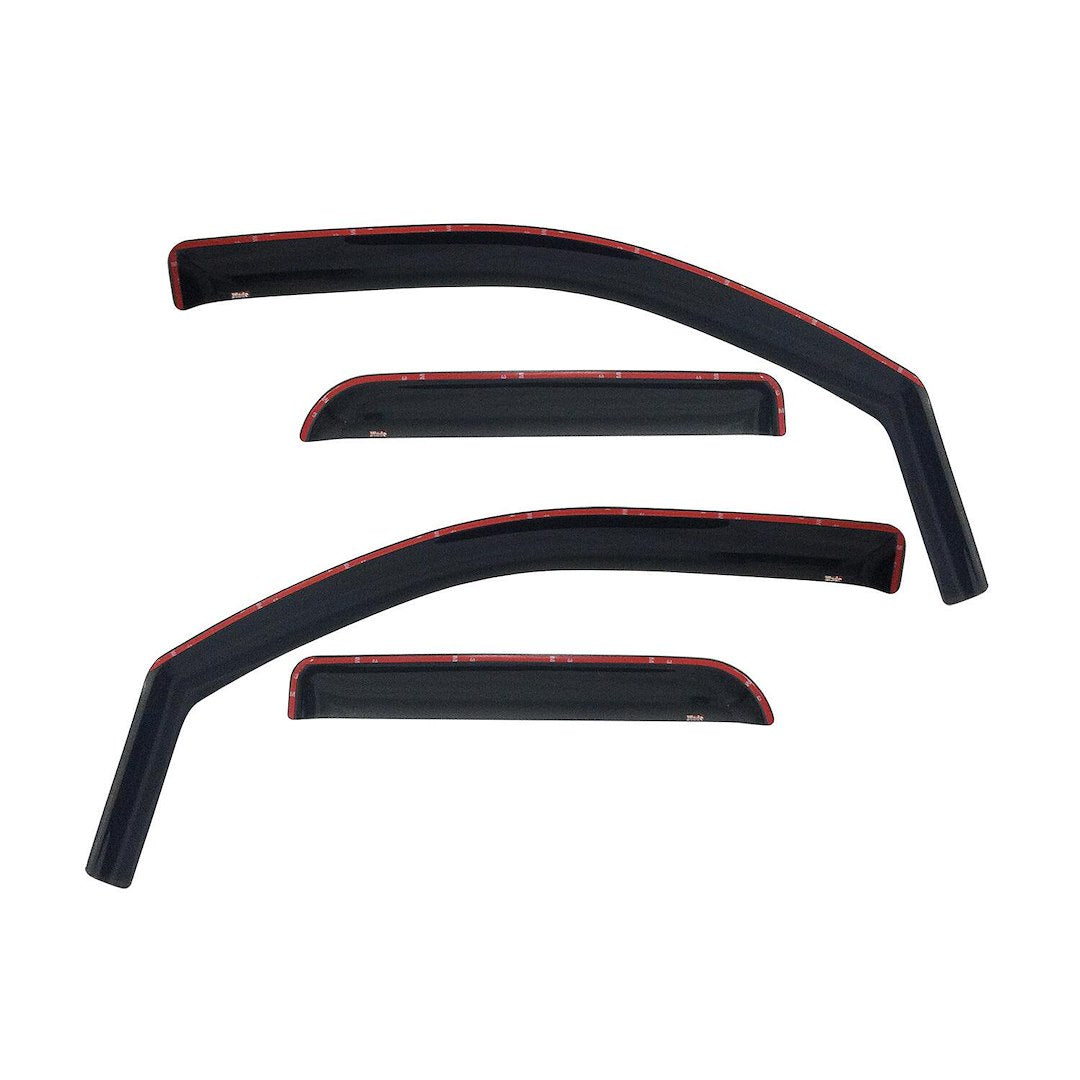 Product of Westin Automotive 72-35403 Wade Wind Deflectors Inside Channel Rainguard 