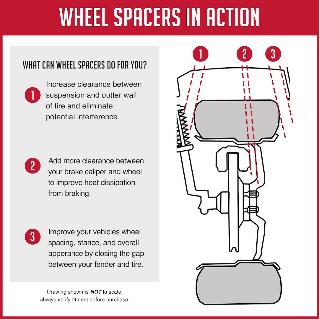Product of Coyote Wheel Accessories Gm6550-15-781 Wheel Spacer