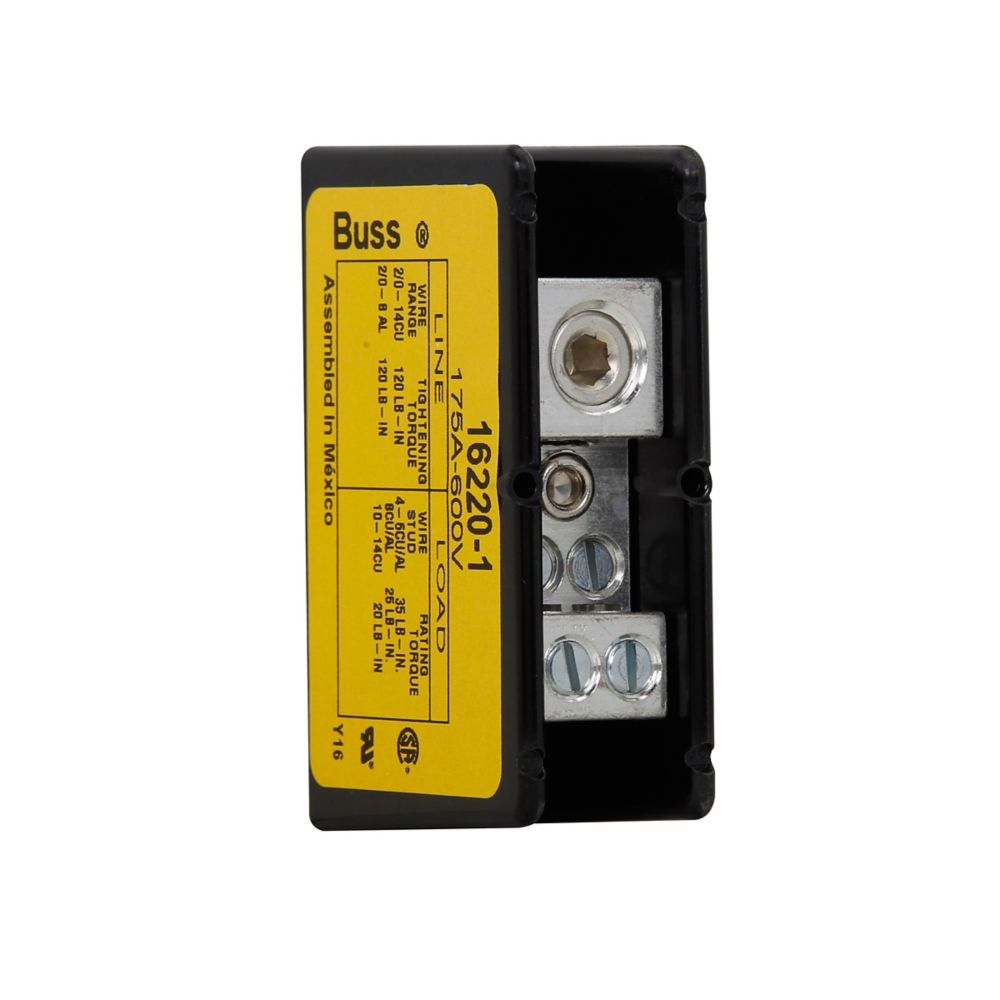 Bussman 16204-3 Wire Terminal Block||16204-3_4.Jpg||89||b6p162043||2211746