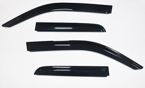 Product of TrailFX 4809H TFX 4-PC Window Vents Outside Channel Rainguard 