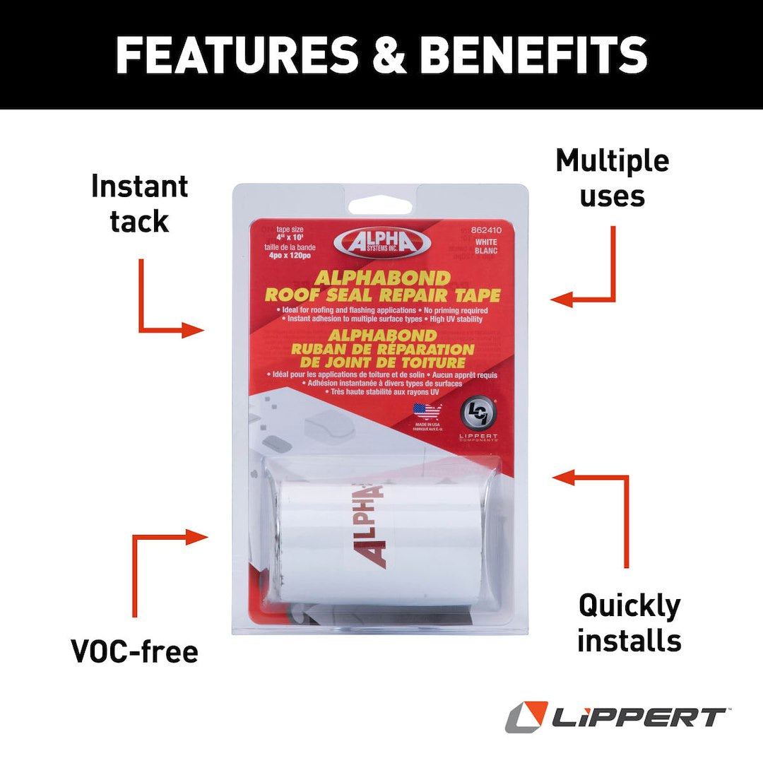 Lippert Components 862410 Roof Repair Tape||862410_3.Jpg||88||m6v862410||1507150