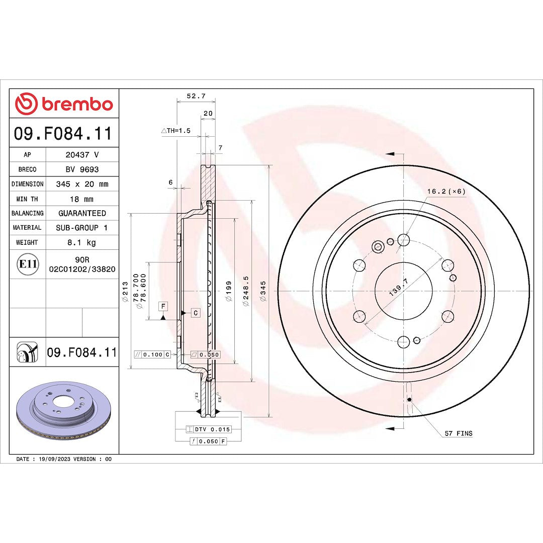 Brembo 09.F084.11 Brake Rotor||09.F084.11_Drw.Jpg||85||brm09f08411||1754881