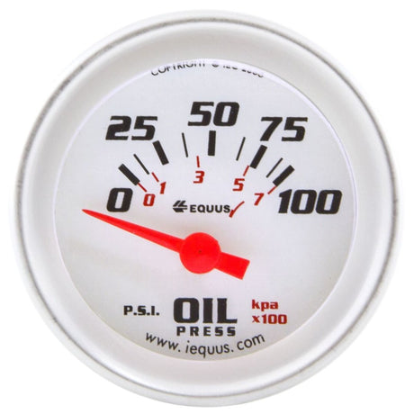 Equus Gauges E8264 Gauge Oil Pressure||e8264.Jpeg||85||e20e8264||1031817