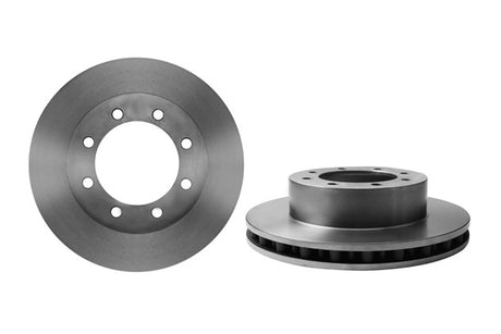 Product of Brembo 09904680C02 Vented 1 Piece Brake Rotor 