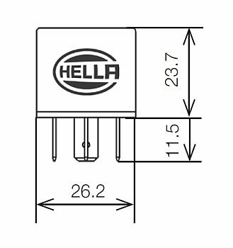 Hella Marine Lights 933332051 Multi Purpose Relay||933332051_1.Jpg||86||hlt933332051||951989