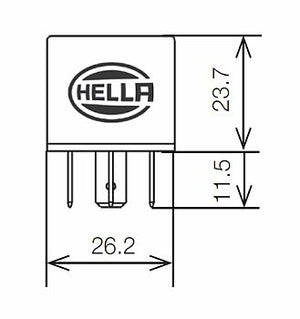 Hella Marine Lights 933332051 Multi Purpose Relay||933332051_1.Jpg||86||hlt933332051||951989