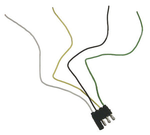 Product of Sierra Marine TC44054 Trailer End 4 Flat Trailer Wiring Connector 