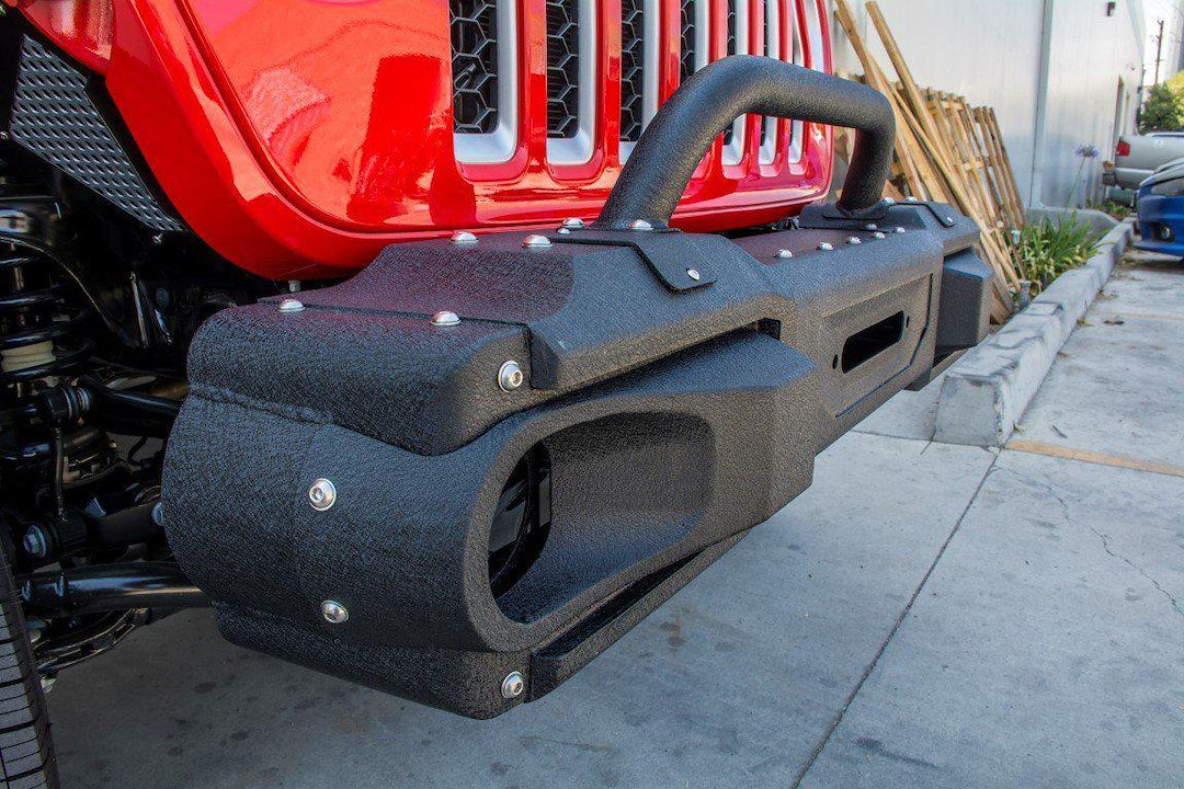 Product of DV8 Offroad FBJL-10 Steel Powder Coated Bumper 