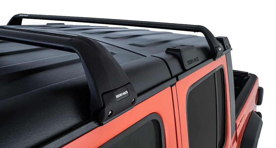 Product of Rhino-Rack USA SG59 50 Inch Front Bar/ 50.8 Inch Rear Bar Black Roof Rack Cross Bar - Set Of 2 
