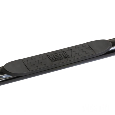 Product of Westin Automotive 24-54565 Black Powder Coated Oval Nerf Bar - Truck Wheel To Wheel 