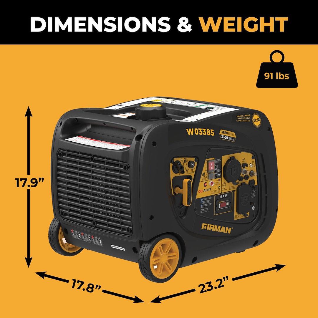 Firman W03385 Generator Power||||95||firw03385||2018919