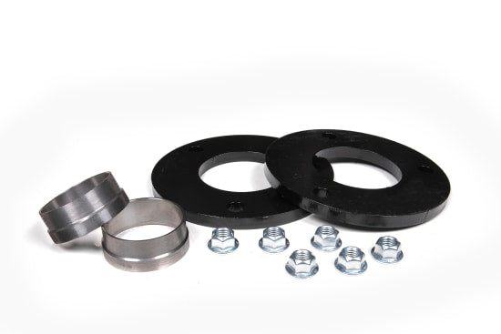 Product of Zone Offroad ZONF1222 Leveling Kit Suspension 2 Inch Lift Strut Spacers 