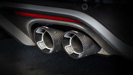 Product of Borla 140746CF ATAK ® Series Cat Back System Dual Exhaust System Kit 