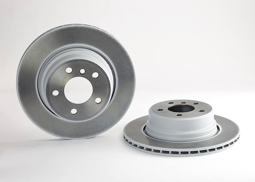 Product of Brembo 09A54111C02 Vented 1 Piece Brake Rotor 