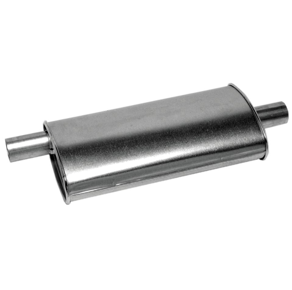 Product of Walker Exhaust 18112 Tru-Fit Universal Steel Exhaust Muffler 