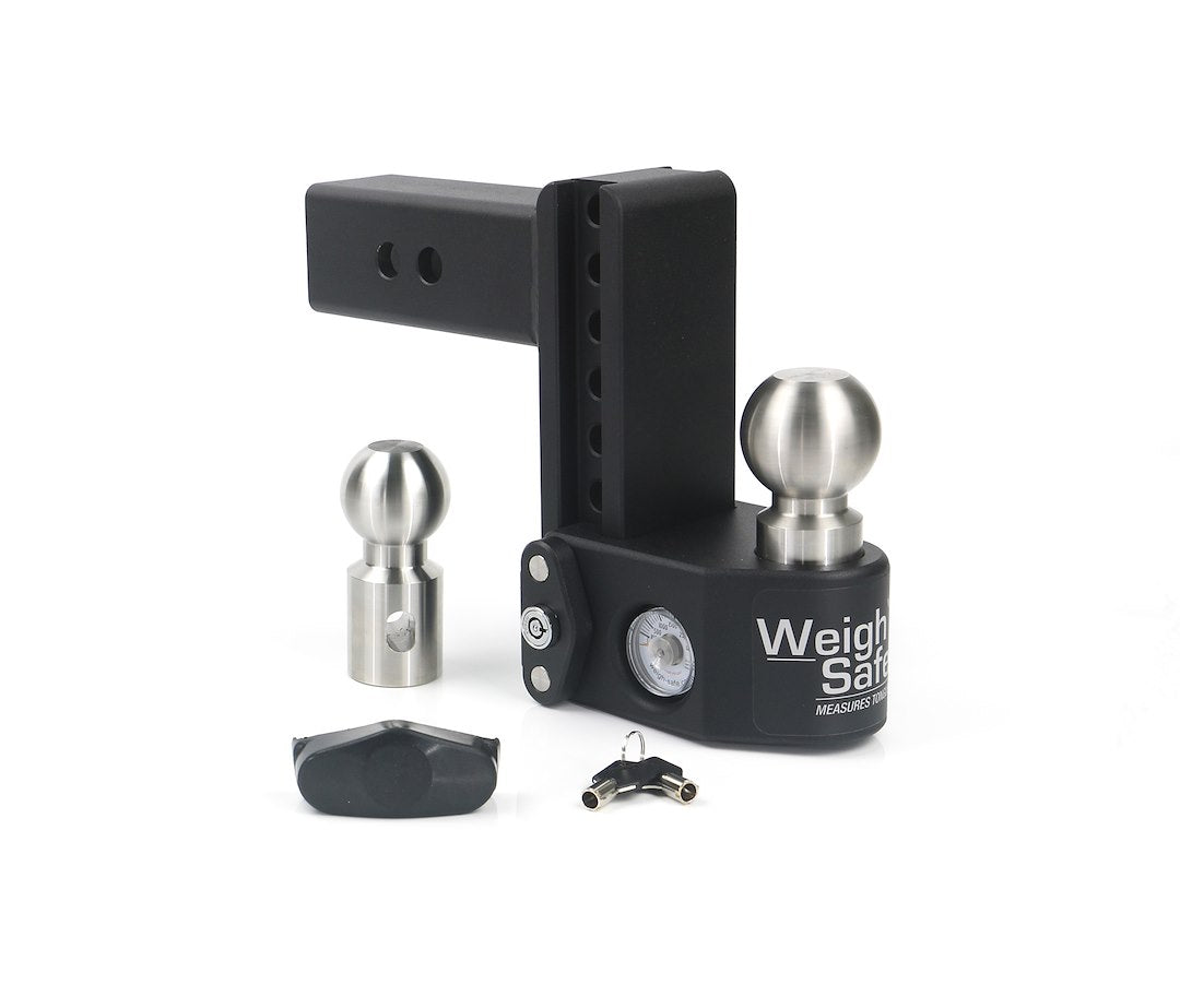 Product of Weigh Safe SWS6-2.5 2-1/2 Inch Receiver Trailer Hitch Ball Mount 
