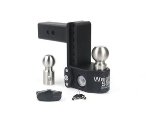 Product of Weigh Safe SWS6-2.5 2-1/2 Inch Receiver Trailer Hitch Ball Mount 
