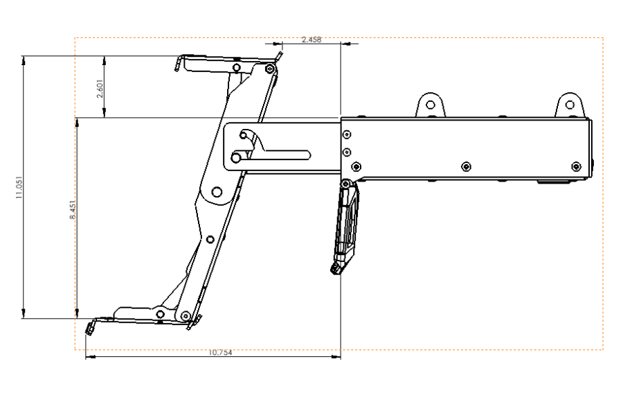 Rockslide Engineering Rs-100-9 Truck Step||rs-100-9_9.Png||94||rckrs1009||1715502