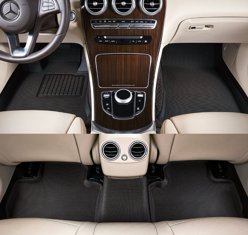 Product of 3D Mats KAGU L1FR15301509 Black Thermoplastic Floor Liner 