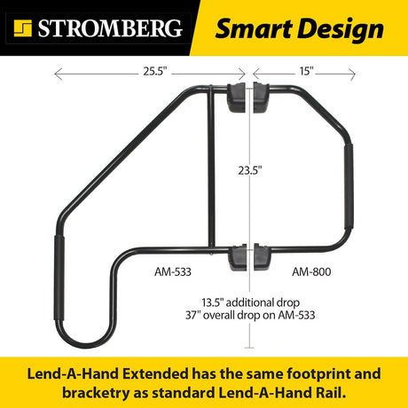 Product of Stromberg Carlson Am-533 Entry Step Hand Rail