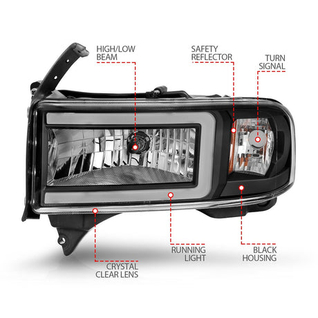 Product of Anzo Usa 111554 Headlight Assembly