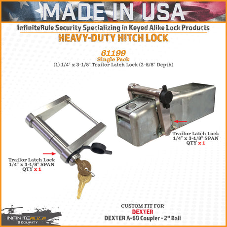 Infiniterule 61199-S Trailer Hitch Lock||61199-S_1.Jpg||86||inf61199s||2254491
