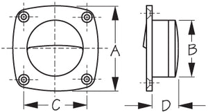 Sea Dog 227310-1 Boat Hatch Pull||227310-1_1.Jpg||86||sdg2273101||1234936