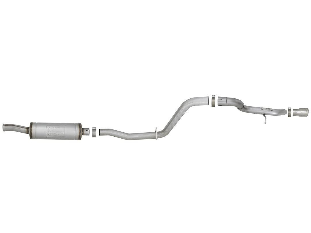 Product of Advanced FLOW Engineering 49-48065-1P Mach Force XP Cat Back System Single Exhaust System Kit 