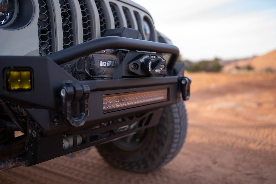 Product of DV8 Offroad FBJL-07 FS-7 Series Steel Powder Coated Bumper 
