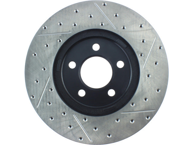 Product of Stop Tech/ Power Slot 127.61072R SportStop ® Drilled And Slotted Drilled And Slotted 1-Piece Brake Rotor 