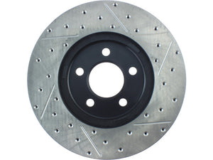 Product of Stop Tech/ Power Slot 127.61072R SportStop ® Drilled And Slotted Drilled And Slotted 1-Piece Brake Rotor 