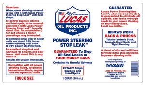 Product of Lucas Oil 10011 Power Steering Fluid