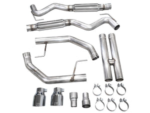 Product of AWE Tuning 3020-32650 Track Edition Cat-Back System Dual Exhaust System Kit 