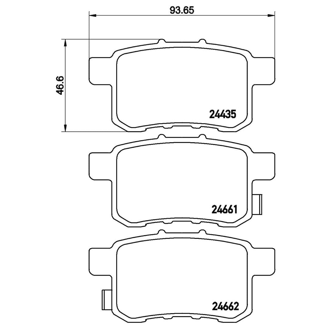 Brembo P28072x Brake Pad||p28072x_Drw.Jpg||88||brmp28072x||1754956