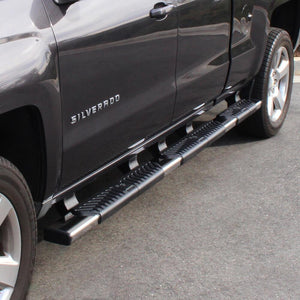 Product of Westin Automotive 28-534575 Black Powder Coated Oval Nerf Bar - Truck Wheel To Wheel 