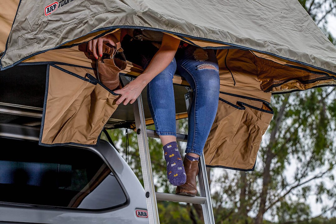 Product of ARB 803804 Vehicle Rooftop Poly/ Cotton Fabric Tent Sleeps 2 To 3 Adults 