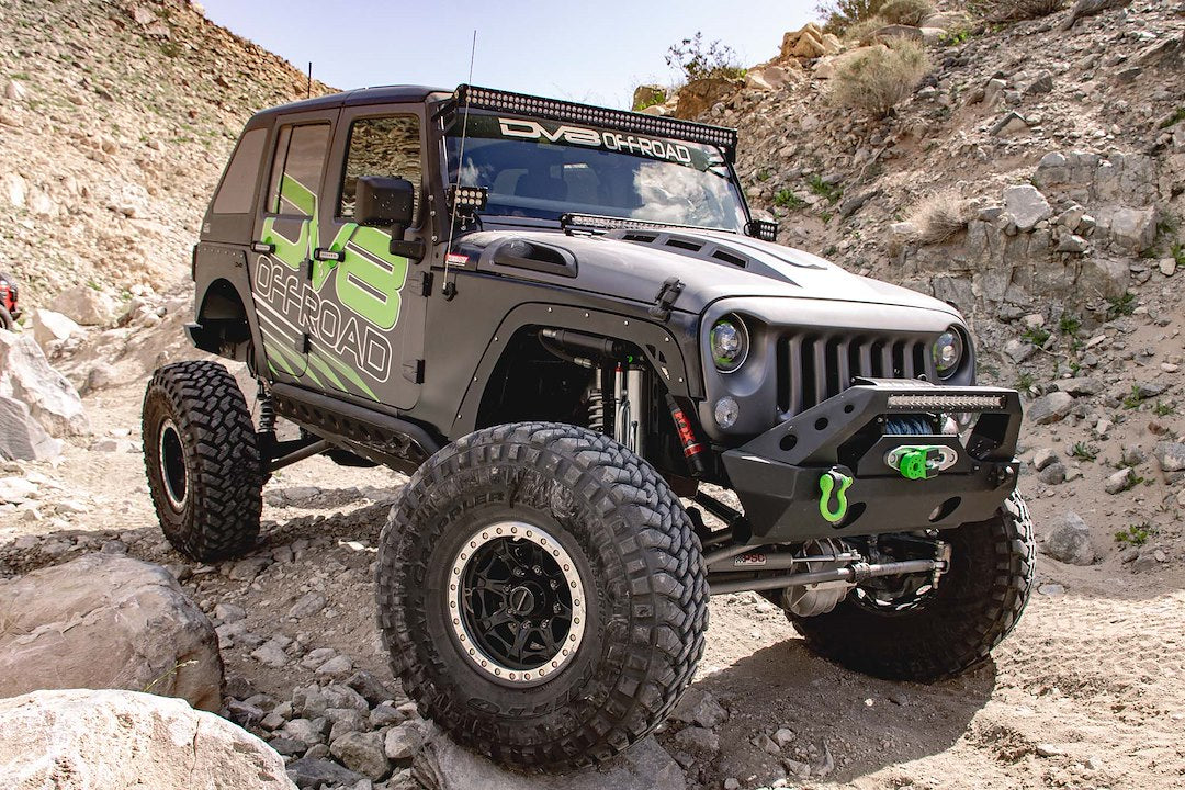 Product of DV8 Offroad HDMB07-02 Vented Black Hood 