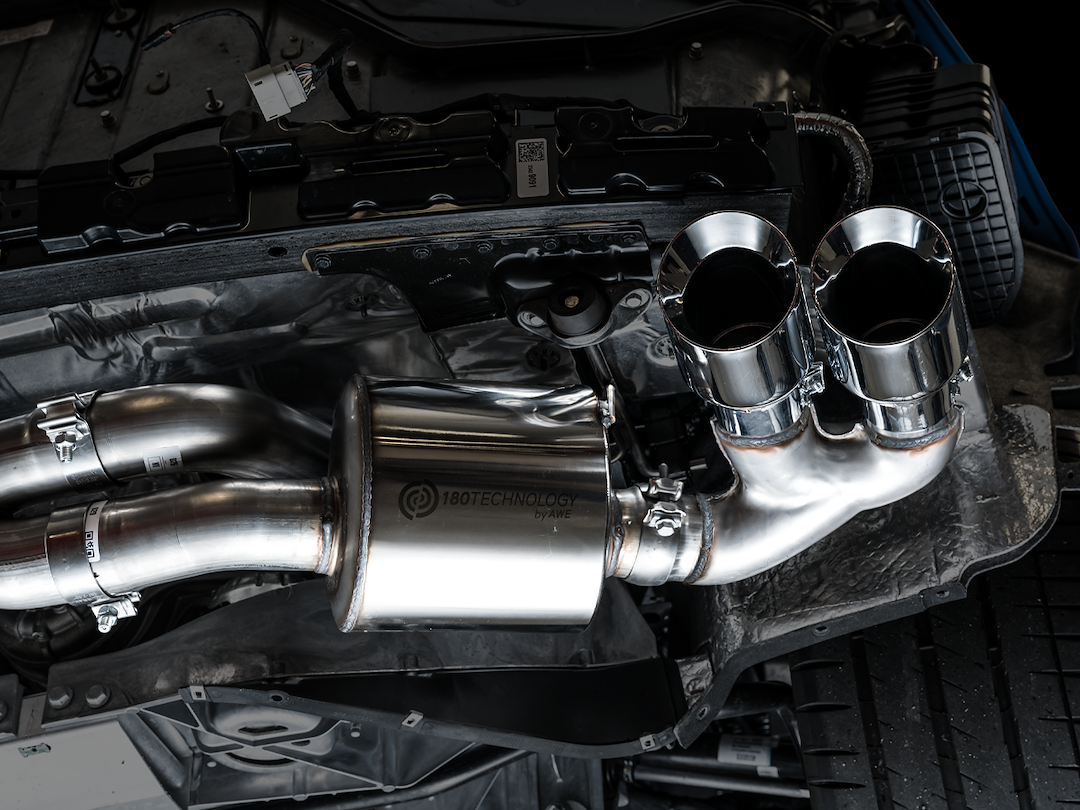 Product of AWE Tuning 3015-42151 Touring Edition Cat-Back System Dual Exhaust System Kit 
