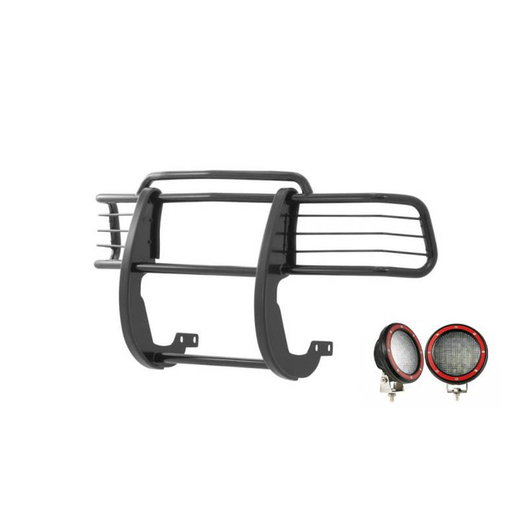 Product of Black Horse Offroad 17T80202MA-PLFR Grille Guard  