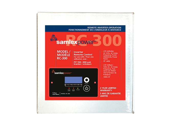 Samlex America Rc-300 Power Inverter Remote Control||rc-300_Packaged.Jpg||86||s6arc300||1572134