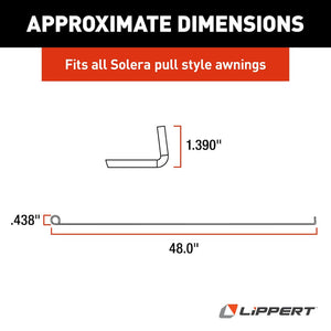 Product of Lippert Components 344391 Awning Pull Wand