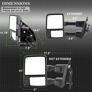 Product of Xtune 9935756 Exterior Towing Mirror