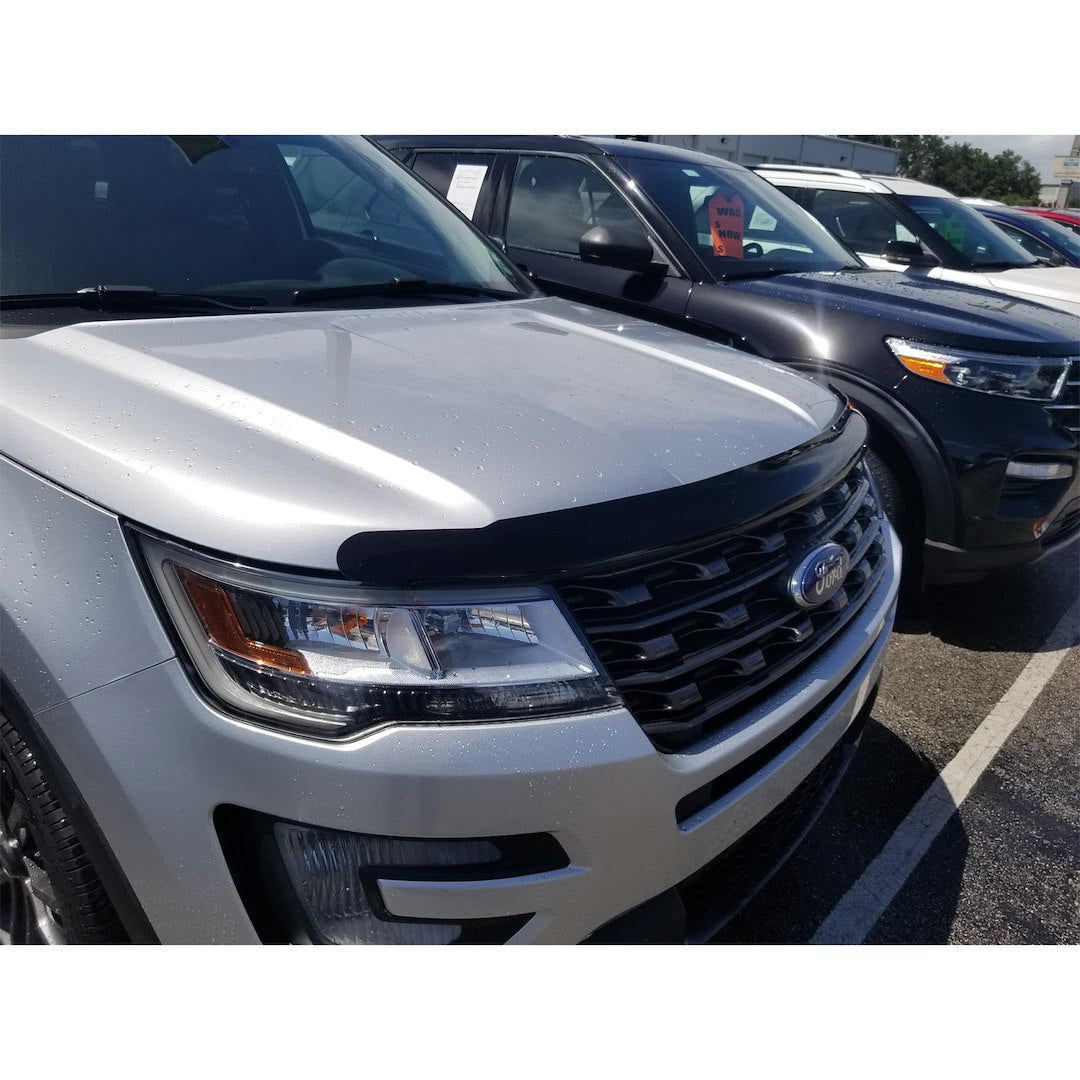 Product of TrailFX 8740H TFX Hood Protectors Low Mounts Raised Bug Shield 