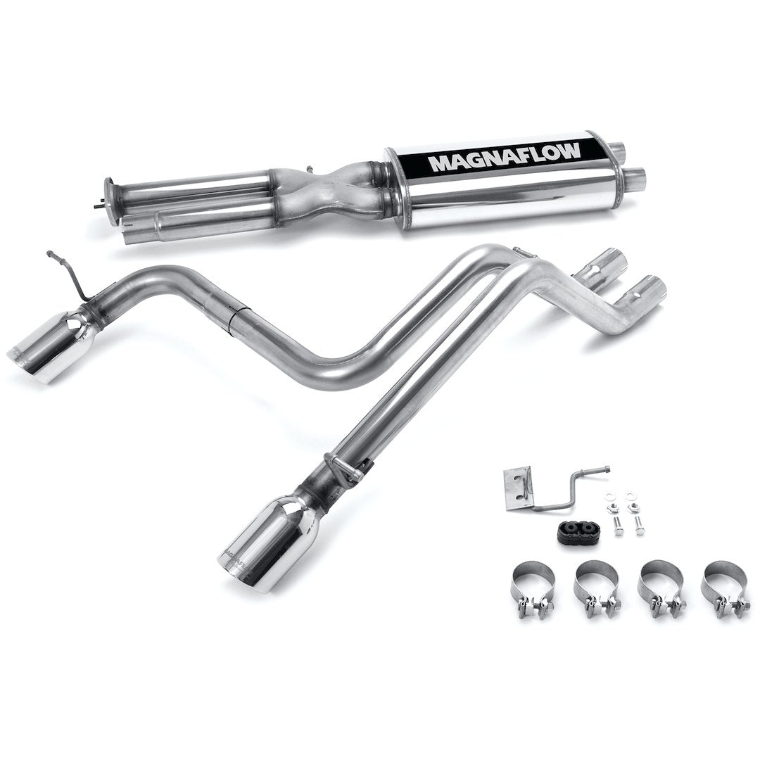 Product of Magnaflow Performance 16673 Exhaust System Kit Cat-Back System Dual Exhaust System Kit 