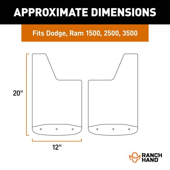 Ranch Hand 250931rh Mud Flap||250931rh_1.Jpg||86||rnh250931rh||2218868